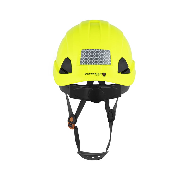 Defender Safety H1-CH Safety Helmet Hard Hat ANSI Z89.1 (Safety Yellow) - Image 5